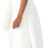 Lrady Womens Casual Shirt Dress High Low Irregular Ruffle Hem Blouse Asymmetrical Peplum Long Tunic Tops - Image 5