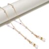 Pearl Eyeglass Chains for Women 18K Gold Plated Sunglasses Eyewear Elegant Strap Holder Women's Eyeglass Chains - Image 6