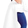 Lrady Womens Casual Shirt Dress High Low Irregular Ruffle Hem Blouse Asymmetrical Peplum Long Tunic Tops - Image 2