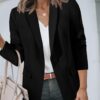 Cicy Bell Womens Casual Blazers Open Front Long Sleeve Work Office Suit Jackets Blazer - Image 4