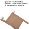 LILLUSORY Womens Batwing Oversized Sweaters Assymetrical Off The Shoulder Boat Neck Wrap Tunic Tops Fall Fashion Cloth Outfit - Image 5