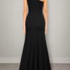 WOOSEA Women's One Shoulder Sleeveless Split Bodycon Mermaid Evening Cocktail Long Dress - Image 3