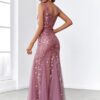 Ever-Pretty Women's Formal Dress Sequin Double V-Neck Sleeveless Mermaid Long Evening Dress 07886 - Image 2
