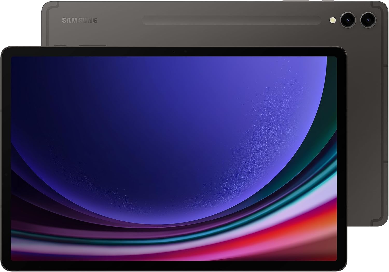 Samsung Galaxy Tab S9+ Plus 12.4” 256GB WiFi 7 Android AI Tablet, Snapdragon 8 Gen 2 Processor, AMOLED Screen, S Pen Included, Long Battery Life, Auto Focus Camera, Durable, US Version, 2023, Graphite