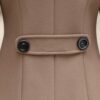 chouyatou Women Elegant Notched Collar Double Breasted Wool Blend Over Coat - Image 6
