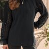 AUTOMET Womens Long Sleeve Shirts Lace Tops Business Casual Fall Fashion Outfits Clothes 2024 Knitted Y2k Blouses - Image 5