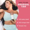 Beauty by Earth Self Tanner - USA Made with Natural & Organic Ingredients, Moisturizing Self Tanning Lotion with Aloe Vera & Coconut for a Natural Glow, Streak-Free Fake Tan, Medium to Dark - Image 3