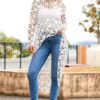 PRETTYGARDEN Women's Long Sleeve Round Neck High Low Asymmetrical Irregular Hem Casual Tops Blouse Shirt Dress - Image 4
