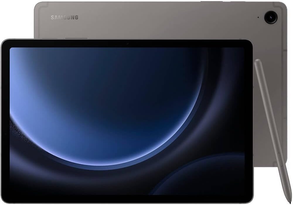 Samsung Galaxy Tab S9 FE (SM-X510) W/S Pen, 256GB 8GB RAM, WiFi Only, Factory Unlocked GSM, International Version (Gray)