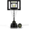 Swimming Pool Basketball Hoop Set-Durable Steel Basketball Backboard and Rim with 2 Pool Basketball Balls,Pump & Tools -Pool Hoop for Outdoor Use, Adjustable Basketball Hoop for Kids Adults - Image 8