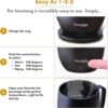 Nextmug - Temperature-Controlled, Self-Heating Coffee Mug (Graphite - 14 oz.) - Image 4