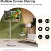 ApoloSign 32-Inch Portable Monitor, 1080P FHD Rolling TV on Wheels with Rotatable Touch Screen, Android 13 OS, 8G RAM+128G Storage, Built-in Battery, Full Swivel Rotation, Voice Remote - Image 6