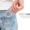 Fidget Cube New Version Fidget Finger Toys - Metal Infinity Cube Prime for Stress and Anxiety Relief/ADHD, Ultra Durable Sensory Gifts for Adults and Teens Kids - Image 3