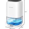 Dehumidifier,TABYIK 35 OZ Small Dehumidifiers for Room for Home, Quiet with Auto Shut Off, Dehumidifiers for Bedroom (280 sq. ft), Bathroom, RV, Closet - Image 8