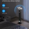 Dreo Tower Fan for bedroom, 90° Oscillating Standing Fans, 25ft/s Floor fan with 6 Speeds, 4 Modes, 12H Timer, Remote, Quiet, 42 Inch, Bladeless, for Home, Office, Cruiser Pro T1 - Image 7