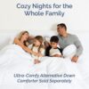 Queen Size 4 Piece Sheet Set - Comfy Breathable & Cooling Bed Sheets Set - Hotel Luxury Bedding for Women, Men, Kids & Teens - Deep Pockets, Easy Secure Fit, Soft and Wrinkle Free - Oeko-Tex - White - Image 8