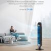 Dreo Tower Fan for bedroom, 90° Oscillating Standing Fans, 25ft/s Floor fan with 6 Speeds, 4 Modes, 12H Timer, Remote, Quiet, 42 Inch, Bladeless, for Home, Office, Cruiser Pro T1 - Image 2