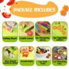 40Pcs Kids Knife set for Real Cooking - Montessori Kitchen Tools for Toddlers - Safe Kitchen Tools and Accessories with Recipes Book, Cutting Board and Knife set - Kids Knives and Cooking Utensils Kit - Image 2