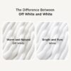 Bedsure White Throw Blanket for Couch - GentleSoft Cozy Soft Blankets for Women, Cute Small Fleece Throws for Girls, Off White, 50x60 Inches - Image 6