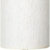 Bedside Table Lamp for Bedroom - 3 Way Dimmable Touch Lamp USB C Charging Ports and AC Outlet, Small Lamp Wood Base Round Flaxen Fabric Shade for Living Room, Desk, LED Bulb Included - Image 8