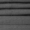 Bed Sheets Queen Size Grey - 6 Piece 1500 Supreme Collection Fine Brushed Microfiber Deep Pocket Queen Sheet Set Bedding - 2 EXTRA PILLOW CASES, GREAT VALUE - Queen, Gray - Image 8
