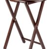 Winsome Nathan 5-PC Set Cappuccino Snack Table 23.7x15.83x25.51 - Image 7