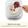CUISINART Ice Cream Maker, Ice Cream and Frozen Yogurt Machine, 2-Qt. Double-Insulated Freezer Bowl, Silver, ICE30BCP1 - Image 4