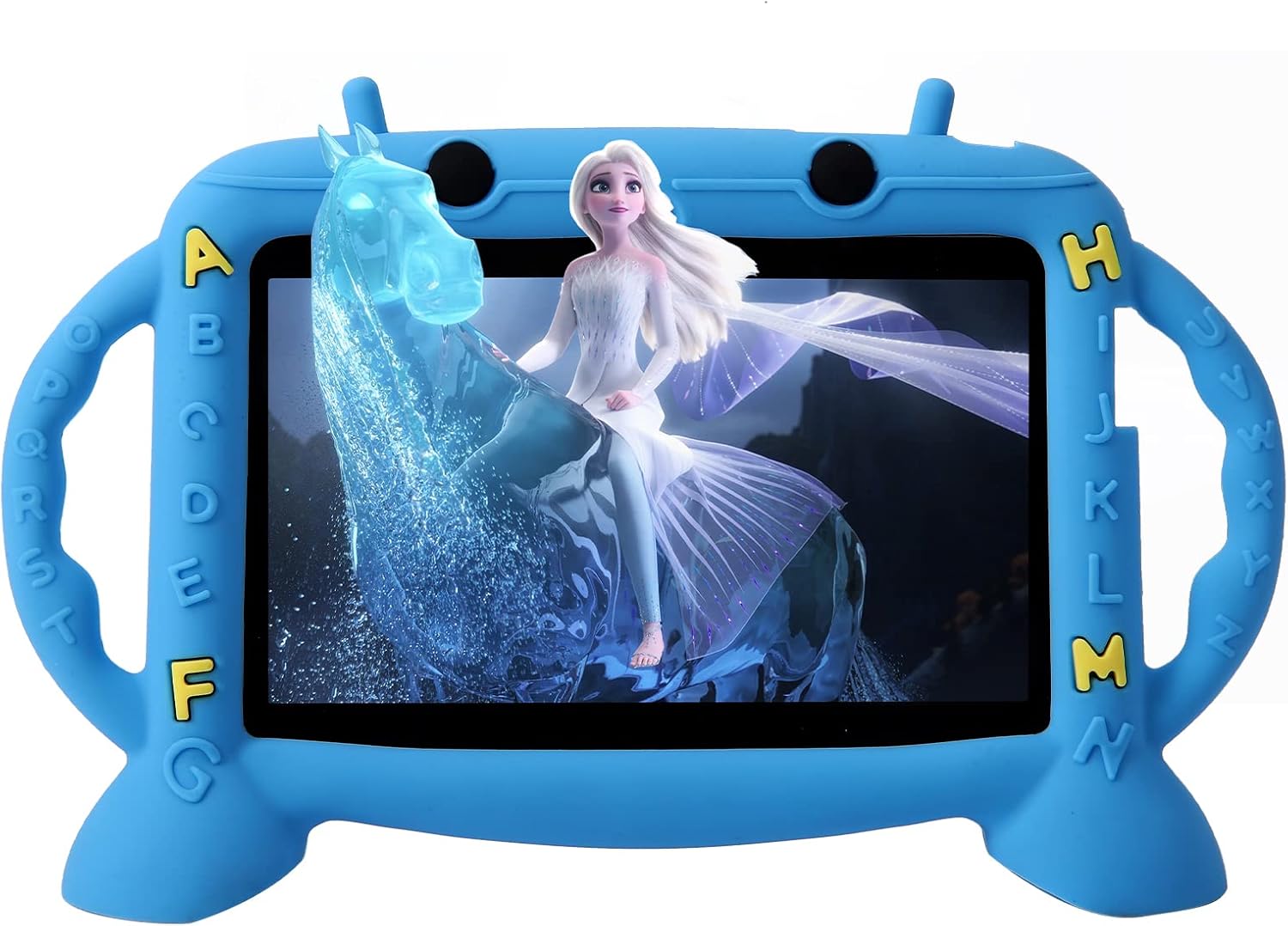 Kids Tablet, 7 inch Tablet for Kids 2-10, Educational Learning Toddler Tablet Android 11, 3GB RAM+32GB ROM Storage, Google Play YouTube, Baby Girl boy Gift (Blue)