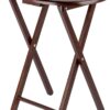 Winsome Nathan 5-PC Set Cappuccino Snack Table 23.7x15.83x25.51 - Image 8
