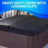 Inland 6 Person Outdoor Hot Tub, Plug & Play Spa, 24 Jets, LED Lighting System, Insulated Spa Cover, Made in USA, Aqualife by Strong Spas - Image 7