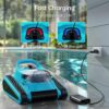 Cordless Robotic Pool Cleaner Automatic: NexTrend Pool Vacuum for Above Ground Pool Wall Floor Waterline Cleaning 180W Powerful Suction Last 150 Mins Robot for Inground Swimming Pool up to 2050 sq.ft - Image 7