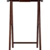 Winsome Nathan 5-PC Set Cappuccino Snack Table 23.7x15.83x25.51 - Image 9