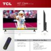 TCL 40-Inch Class S3 1080p LED Smart TV with Roku TV (40S350R, 2023 Model), Compatible with Alexa, Google Assistant, and Apple HomeKit Compatibility, Streaming FHD Television,Black - Image 2