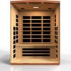Dynamic Lugano 3-Person Low EMF (Under 8MG) FAR Infrared Sauna (Canadian Hemlock) - Image 4