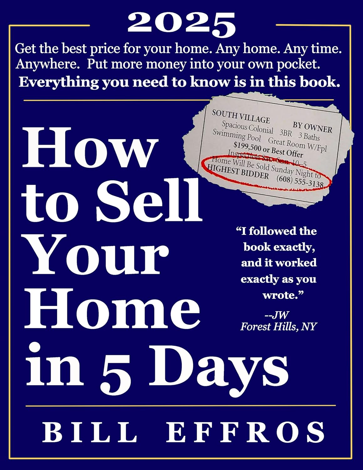 How to Sell Your Home in 5 Days : (2025)