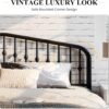 SHA CERLIN Queen Size Metal Platform Bed Frame with Victorian Style Wrought Iron-Art Headboard/Footboard, No Box Spring Required, Black - Image 6