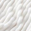 Bedsure White Throw Blanket for Couch - GentleSoft Cozy Soft Blankets for Women, Cute Small Fleece Throws for Girls, Off White, 50x60 Inches - Image 9