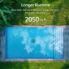 Cordless Robotic Pool Cleaner Automatic: NexTrend Pool Vacuum for Above Ground Pool Wall Floor Waterline Cleaning 180W Powerful Suction Last 150 Mins Robot for Inground Swimming Pool up to 2050 sq.ft - Image 5