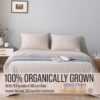 Bella Coterie Luxury Bamboo Queen Size Sheet Set | 100% Organically Grown Bamboo Viscose | Ultra Soft | Cooling for Hot Sleepers | 18" Deep Pocket [Dune] - Image 4