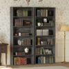 IRONCK Bookshelves and Bookcases Set of 2 Floor Standing 6 Tiers Display Storage Shelves 70 in Tall Bookcase Home Decor Furniture for Home Office, Living Room, Bed Room - Image 4