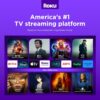 Roku Smart TV – 55-Inch Plus Series 4K QLED RokuTV with Roku Voice Remote Pro, Dolby Vision, Striking 4K Resolution, Automatic Brightness, & Seamless Streaming – Live Local News & Sports - Image 9