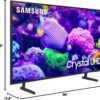SAMSUNG DU7200 75 Inch Crystal 4K UHD Smart TV Bundle with Premiere Movies Streaming + 37-100 Inch TV Wall Mount + 6-Outlet Surge Adapter + 2X 6FT 4K HDMI 2.0 Cable (2024 Model) - Image 10