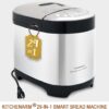 KITCHENARM 29-in-1 SMART Bread Machine with Gluten Free Setting 2LB 1.5LB 1LB Bread Maker Machine with Homemade Cycle - Stainless Steel Breadmaker with Recipes Whole Wheat Bread Making Machine - Image 8