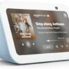 Amazon Echo Show 5 (newest model), Smart display with 2x the bass and clearer sound, Cloud Blue - Image 2