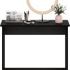 FURINNO Simplistic Study Table, Espresso - Image 7