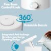 MegaWise Topfill 7-colour Night light humidifier for Kid bedroom with 3.5L Large Capacity, No leakage Design Fine Mist Output Auto Shutoff, Essential Oil Safe Tank - Image 3