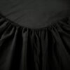Sfoothome Queen Sheets Set - Black Hotel Luxury 4-Piece Bed Set, Extra Deep Pocket, 1800 Series Bedding Set, Wrinkle & Fade Resistant, Sheet & Pillow Case Set (Queen, Black) - Image 6