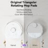 NARWAL Freo Robot Vacuum and Mop Comb, Washing & Drying, Dirt Sense Ultra Clean, Auto Add Cleaner, LCD Display, Smart Swing, Arcuate-Route, WiFi, APP Control, White - Image 5