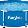 Funsicle Active 8' x 30" Outdoor Round Frame Above Ground Swimming Pool Set with Filter Pump and Type D Filter Cartridge, Blue - Image 5