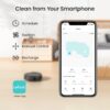 Lefant M210Pro Robot Vacuum Cleaner,Strong Suction,120 Mins Run Time,Wi-Fi Connected,Scheduled Cleaning,Compatible with Alexa,Slim Self-Charging Robotic Vacuum Cleaner for Home,Pet Hair,Hard Floors - Image 6